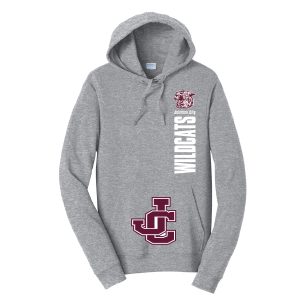 TZA JC 0038 Fan Favorite Pocket Hoodie PC850H Athletic Heather