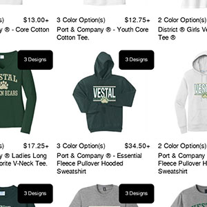 online store custom web store